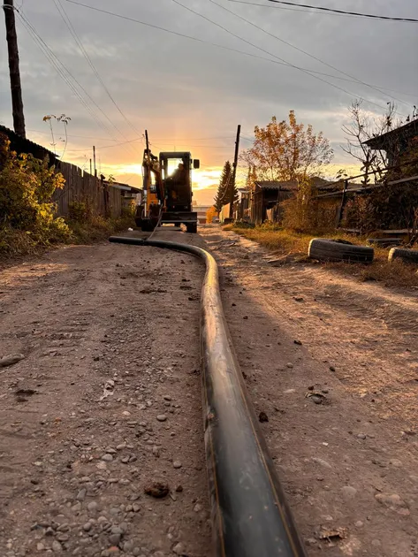Распределительный газопровод, Бийск — участок 5